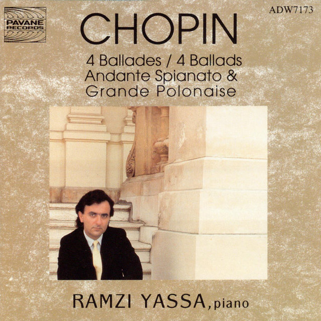 Couverture de Chopin: 4 Ballades, Andante spianato & Grande polonaise brillante