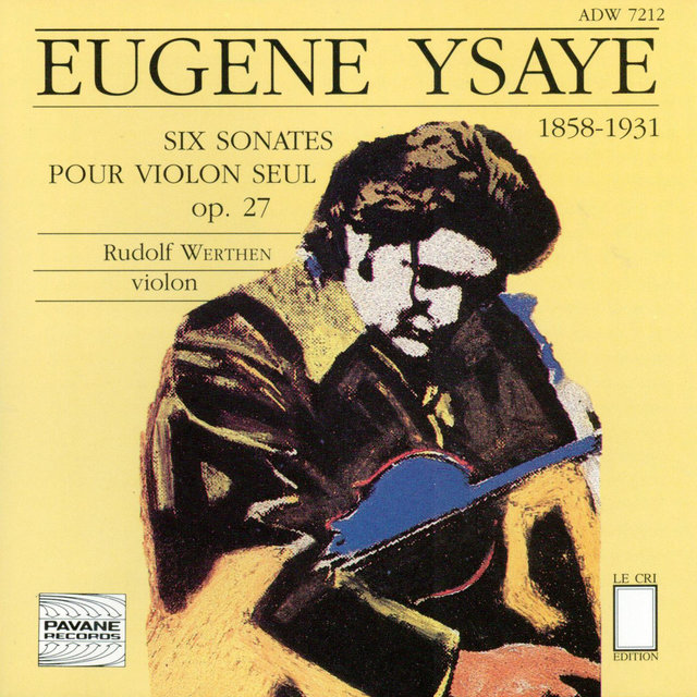 Couverture de Ysaÿe: Six Sonatas for Solo Violin, Op. 27