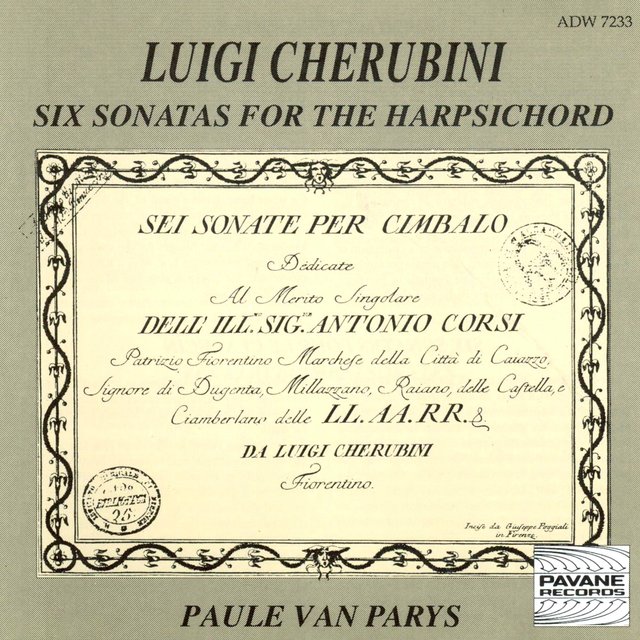 Cherubini: Six Sonatas for the Harpsichord