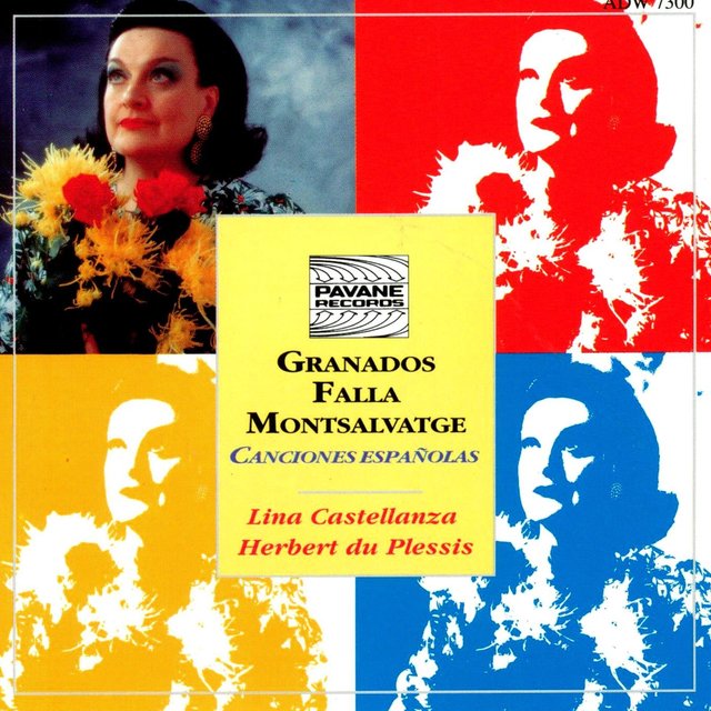 Couverture de Granados, Falla & Montsalvatge: Canciones Españolas