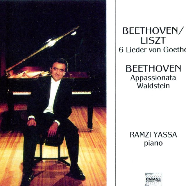 Couverture de Beethoven: Piano Sonatas Appassionata & Waldstein - 6 Lieder von Goethe (Transcribed By Liszt)