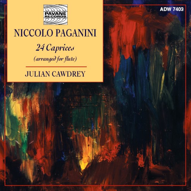 Paganini: 24 Caprices (Arranged for Flute by Julian Cawdrey)