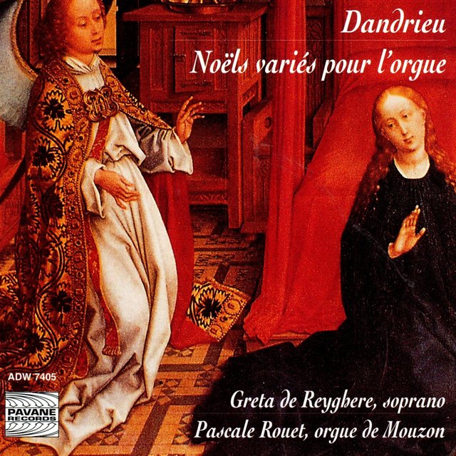 Couverture de Dandrieu: Noëls variés pour l'orgue