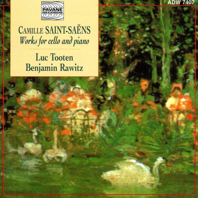 Couverture de Saint-Saëns: Works for Cello and Piano