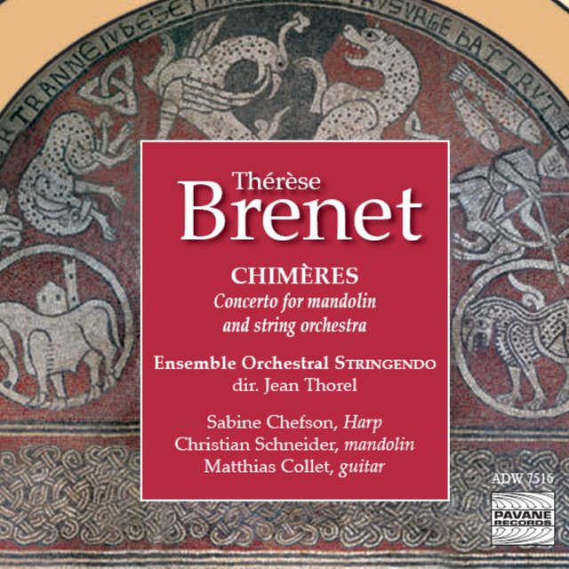 Couverture de Brenet: Chimères (Concerto for Mandolin and String Orchestra)