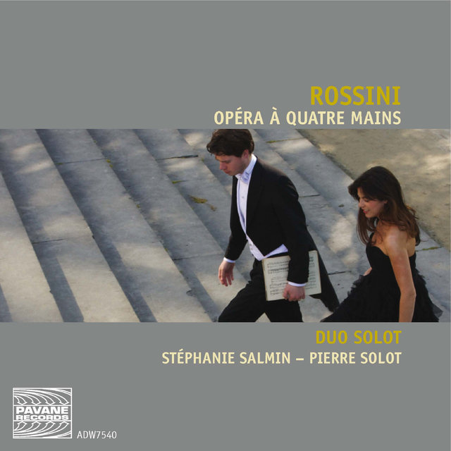 Couverture de Rossini: Opéra à quatre mains