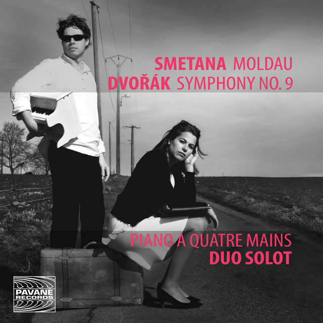 Couverture de Smetana: Moldau – Dvořák: Symphony No. 9 (Transcription for Piano Duet)