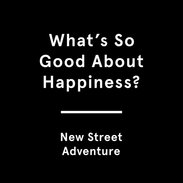 (What's So Good About) Happiness?