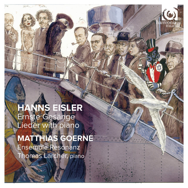 Couverture de Hanns Eisler: Ernste Gesänge: Lieder with piano