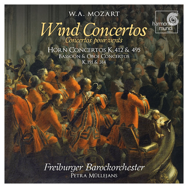 Couverture de Mozart: Wind Concertos