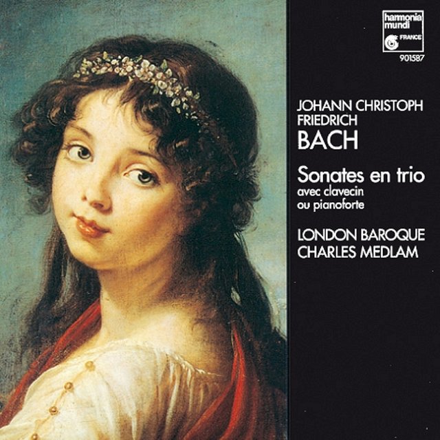 Couverture de J.C.F. Bach: Trio Sonatas