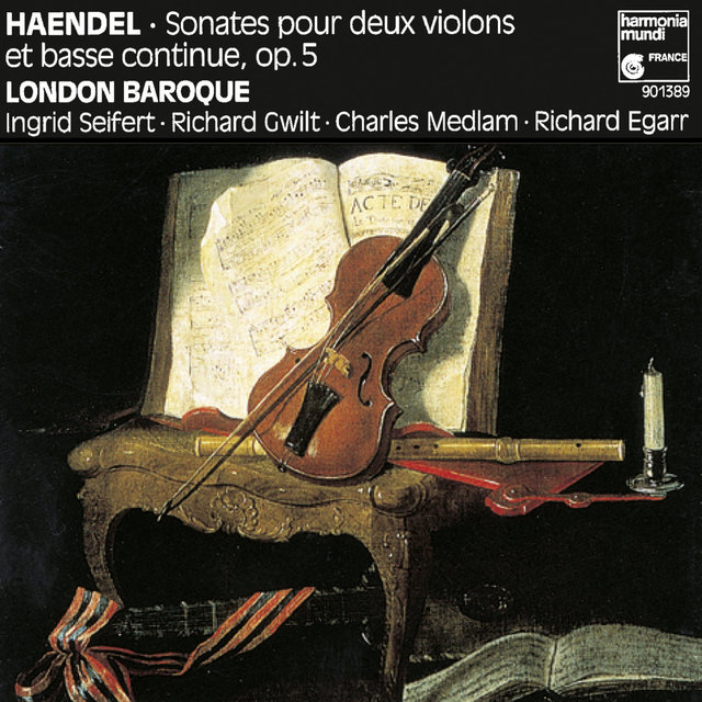 Couverture de Handel: Sonatas, Op.5