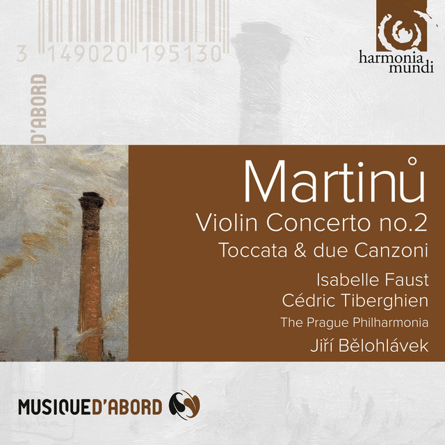 Couverture de Martinu: Violin Concerto No. 2 & Toccata e due canzoni