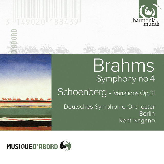 Couverture de Brahms: Symphonie No. 4 & Schoenberg: Variations, Op. 31