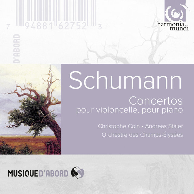 Couverture de Schumann: Concertos pour violoncelle, Op.129, pour piano, Op.54