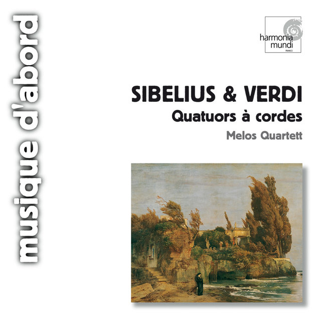 Couverture de Sibelius & Verdi: String Quartets