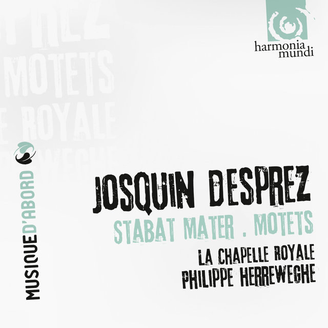 Couverture de Josquin Desprez: Stabat Mater, Motets