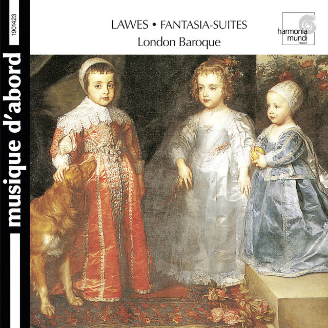 Couverture de Lawes: Fantasia-Suites for Two Violins, Bass Viol & Organ