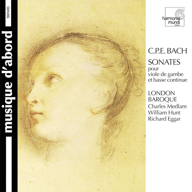 Couverture de C.P.E. Bach: Sonatas for Viola da Gamba and Continuo