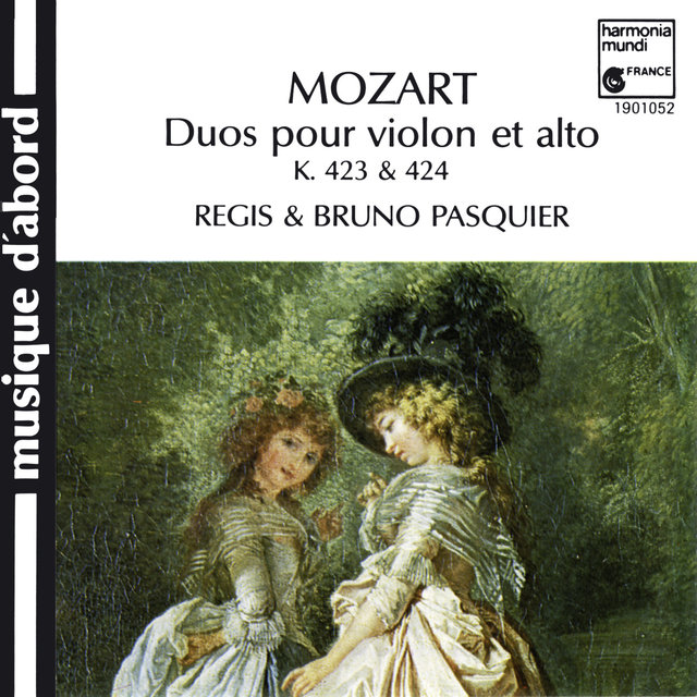 Couverture de Mozart: Duos pour violon et alto