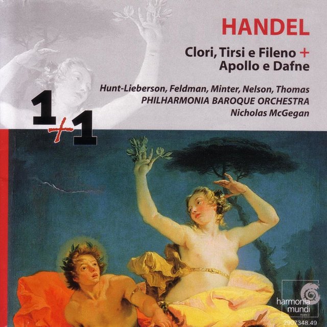 Couverture de Handel: Clori, Tirsi e Fileno & Apollo e Dafne