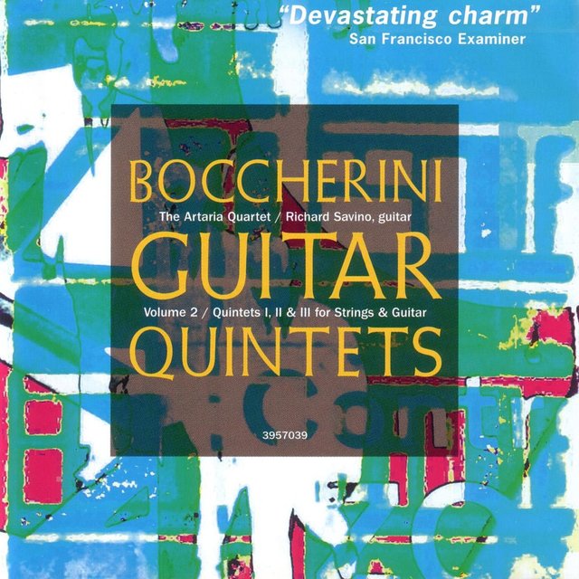 Couverture de Boccherini: Guitar Quintets Nos. 1, 2 & 3