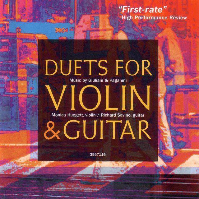 Couverture de Giuliani & Paganini: Duets for Violin and Guitar