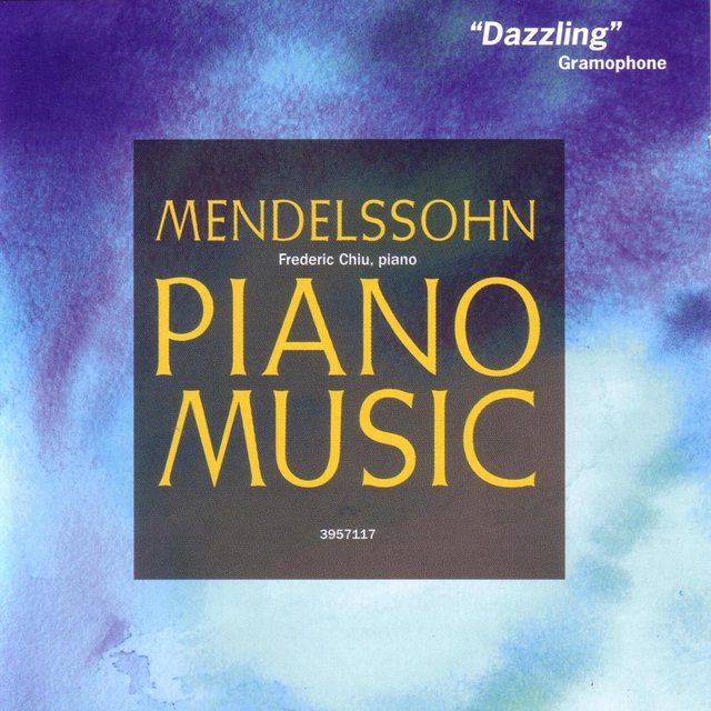 Couverture de Mendelssohn: Piano Sonatas