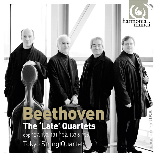 Couverture de Beethoven: The Late String Quartets