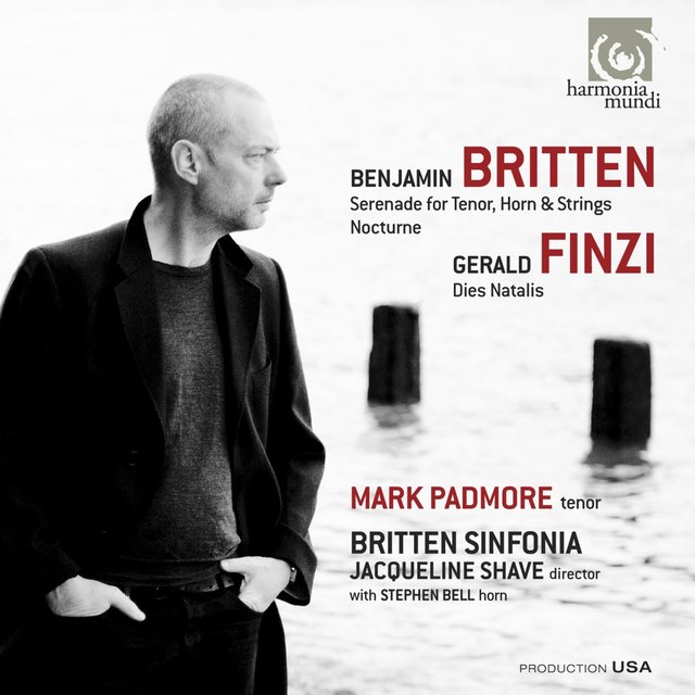 Couverture de Britten: Serenade for Tenor, Horn & Strings; Nocturne. Finzi: Dies Natalis