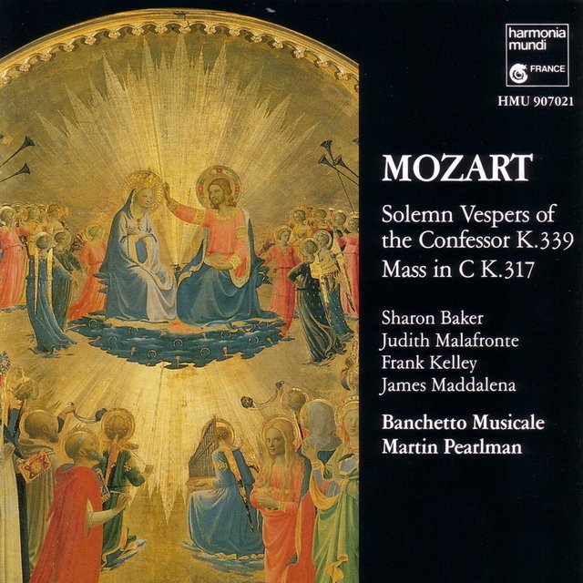 Couverture de Mozart: Solemn Vespers of the Confessor & Coronation Mass