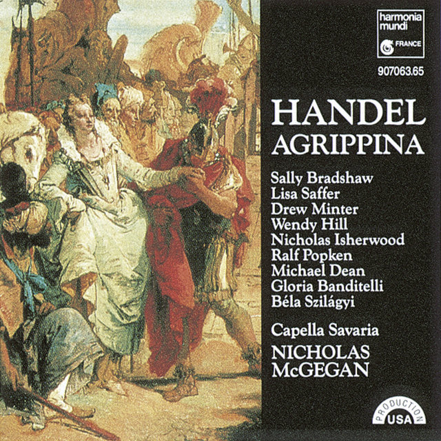 Couverture de Handel: Agrippina