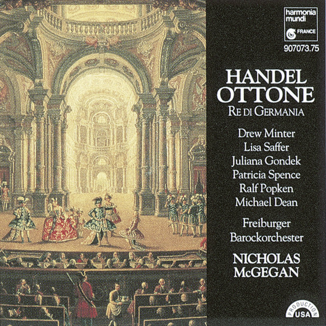 Couverture de Handel: Ottone, re di Germania