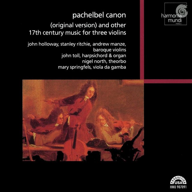 Couverture de Pachelbel Canon and Other 17th Century Music for Three Violins