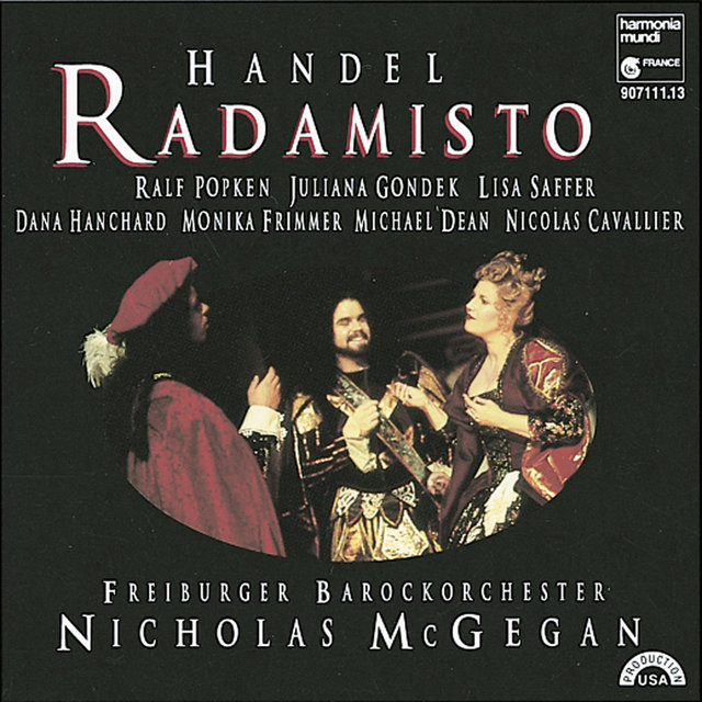 Couverture de Handel: Radamisto