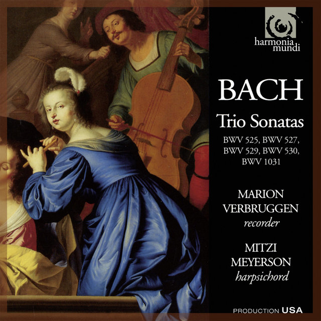 Couverture de Bach: Trio Sonatas BWV 525, 527, 529, 530 & 1031