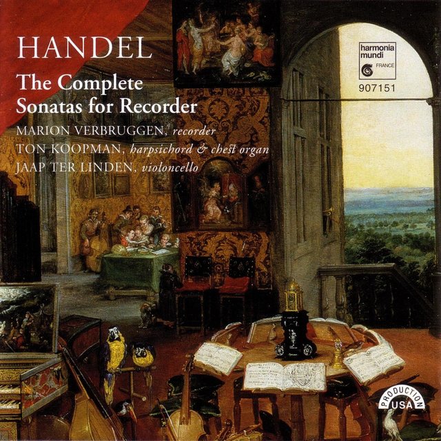 Couverture de Handel: The Complete Sonatas for Recorder