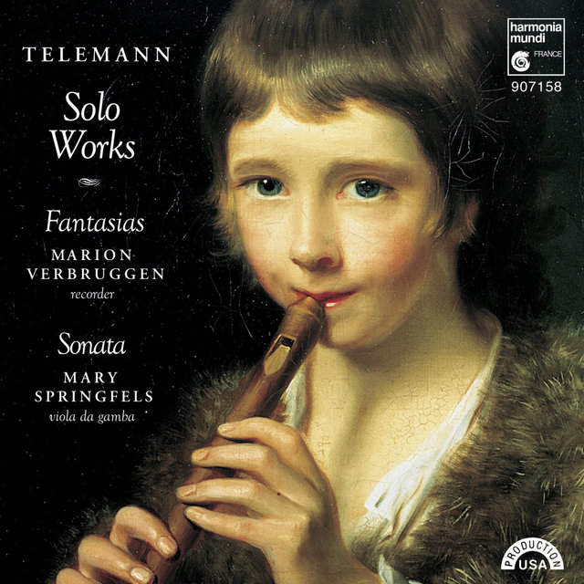 Couverture de Telemann: Solo Works: Fantasias: Sonata