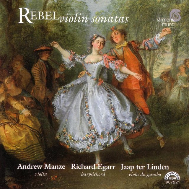 Couverture de Rebel: Violin Sonatas