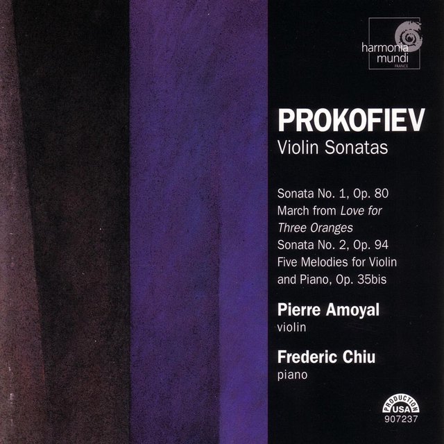 Couverture de Prokofiev: Violin Sonatas