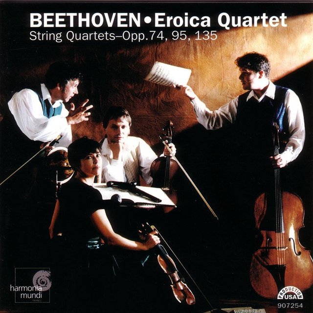 Couverture de Beethoven: String Quartets, Op. 74, 95, 135
