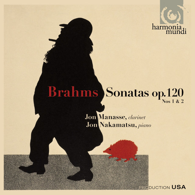 Couverture de Brahms: Clarinet Sonatas Op. 120 Nos. 1 & 2