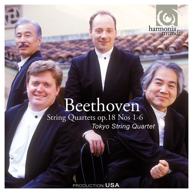 Couverture de Beethoven: String Quartets, Op. 18, No. 1-6