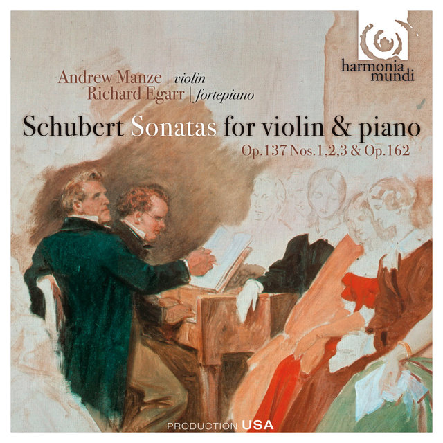 Couverture de Schubert: Sonatas for Violin & Piano Op. 137 Nos. 1, 2, 3 & Op. 162