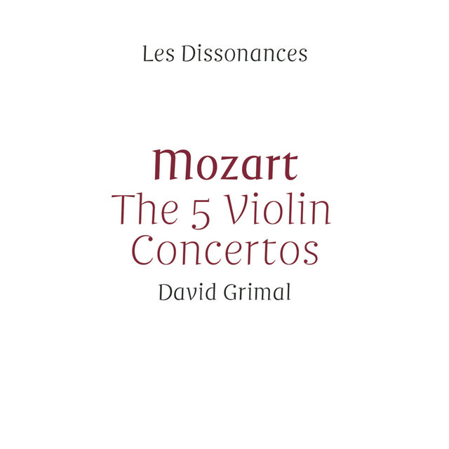 Couverture de Mozart: The 5 Violin Concertos