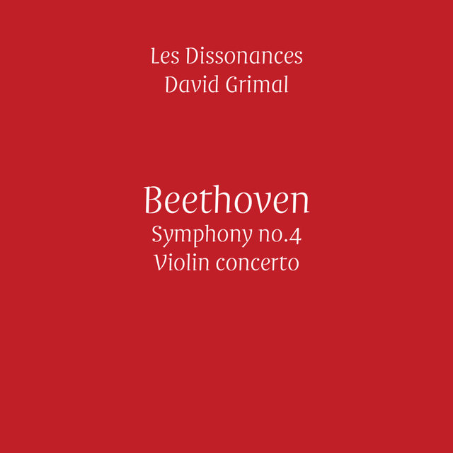 Couverture de Beethoven: Symphony No. 4 & Violin Concerto