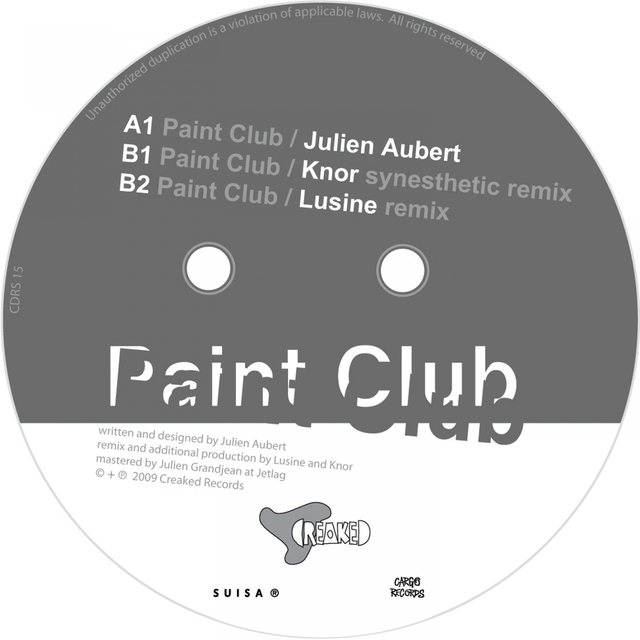 Couverture de Paint Club