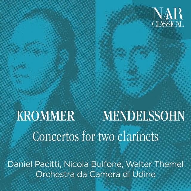 Couverture de Krommer, Mendelssohn: Concertos for two clarinets