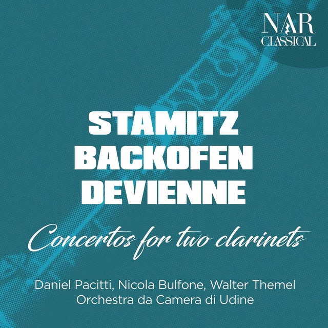 Couverture de Stamitz, Backofen, Devienne - Concertos for Two Clarinets