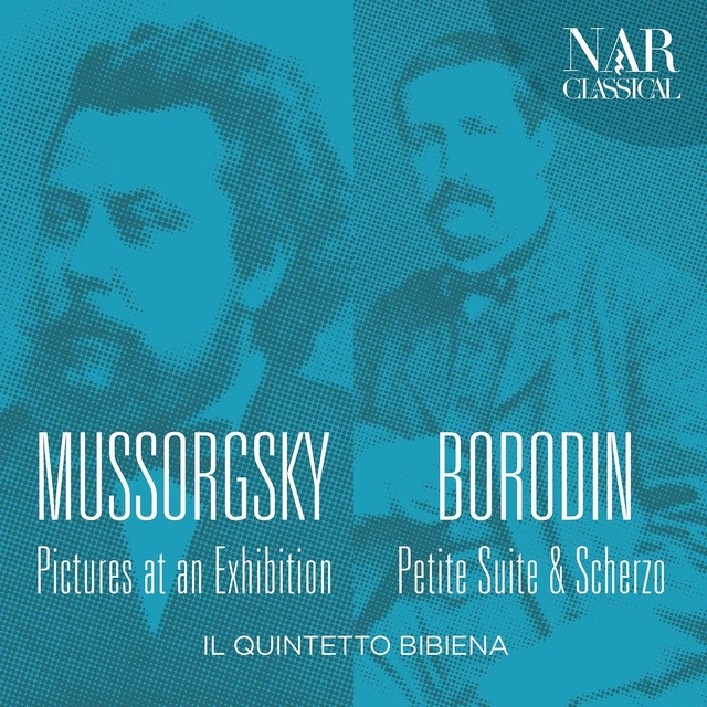 Couverture de Mussorgsky - Pictures at an Exhibition / Borodin - Petite Suite & Scherzo